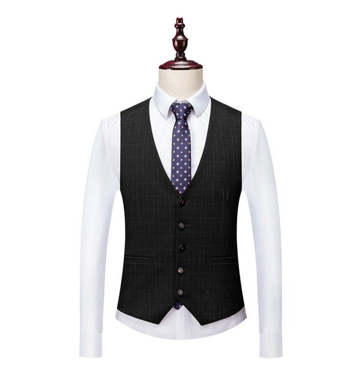 Costume de banquet business slim trois pièces (veste, gilet, pantalon) Homme - RAPHYA