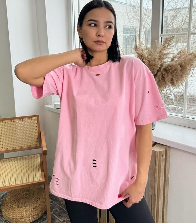 Haut t-shirt à manches courtes avec imprimé lettre Femme - RAPHYA