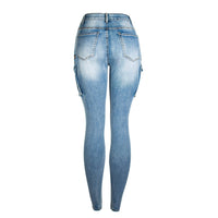 jean slim multi-poches Femme - RAPHYA