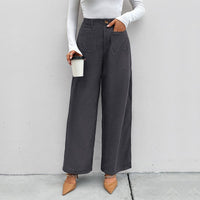 pantalon décontracté en velours côtelé Femme - RAPHYA