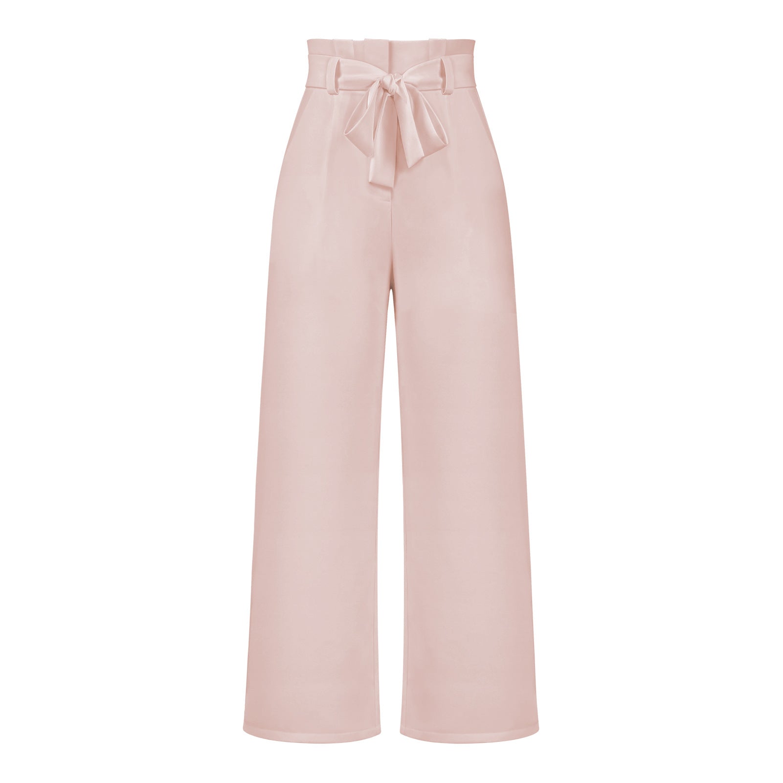 Pantalon large élégant et polyvalent avec ceinture pour les déplacements domicile-travail Femme - RAPHYA