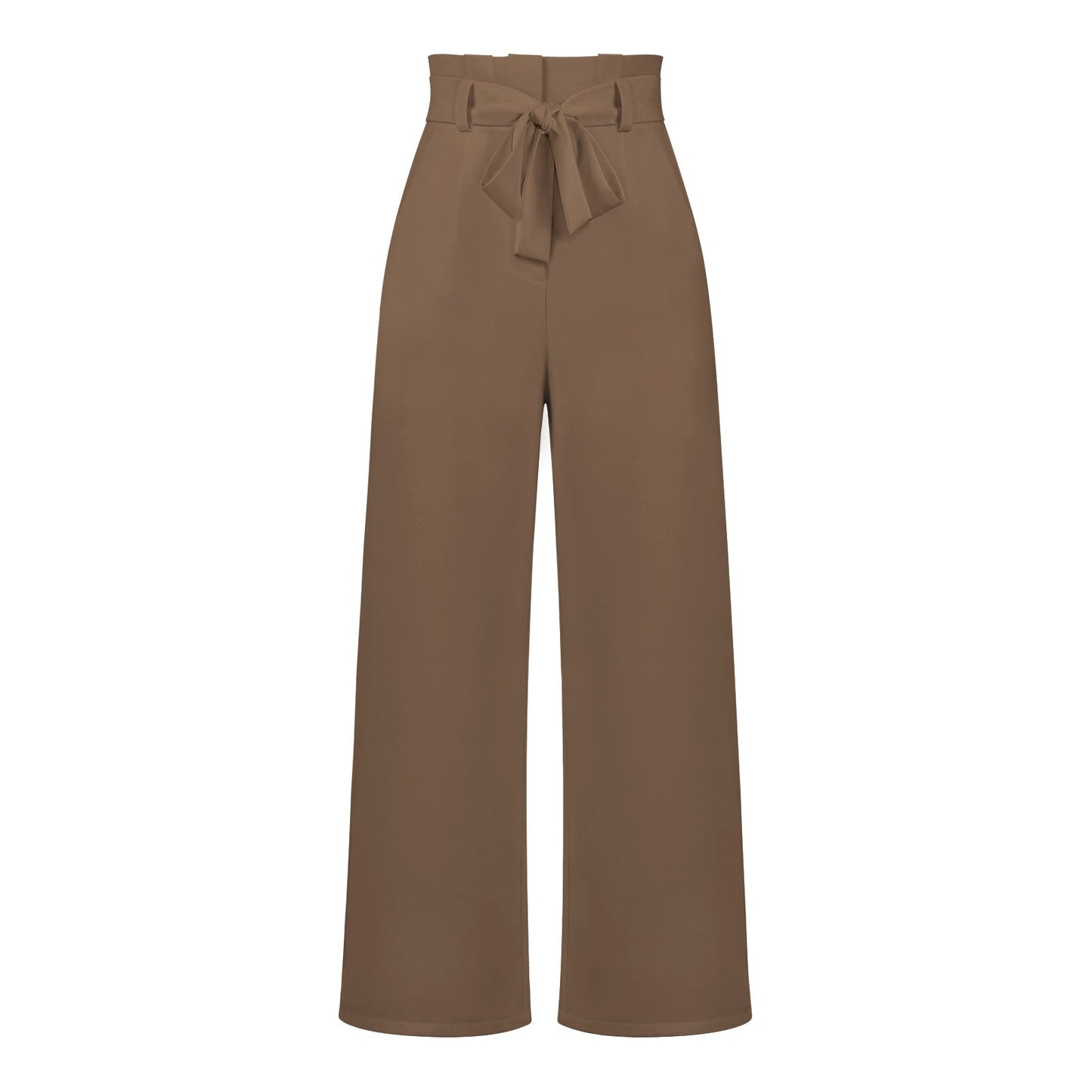 Pantalon large élégant et polyvalent avec ceinture pour les déplacements domicile-travail Femme - RAPHYA