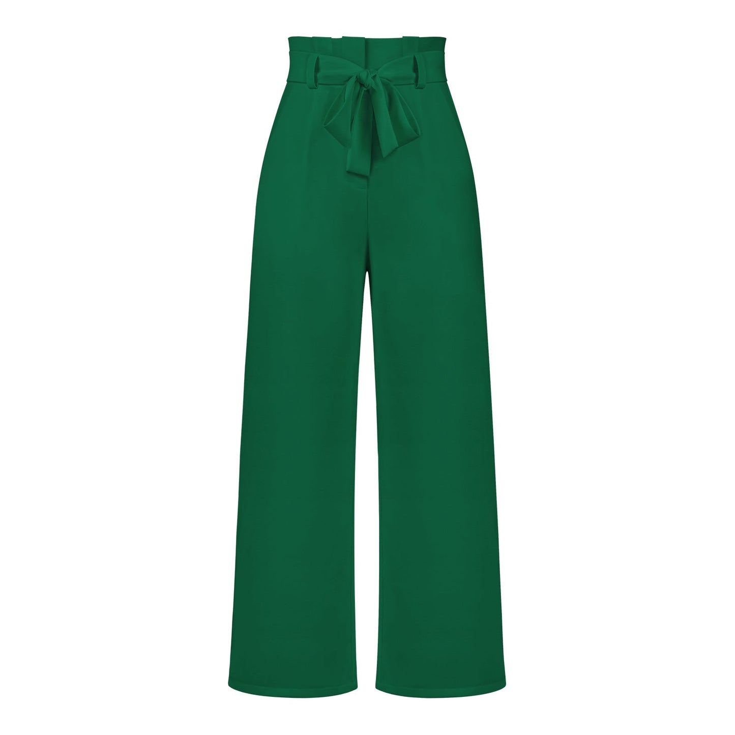 Pantalon large élégant et polyvalent avec ceinture pour les déplacements domicile-travail Femme - RAPHYA