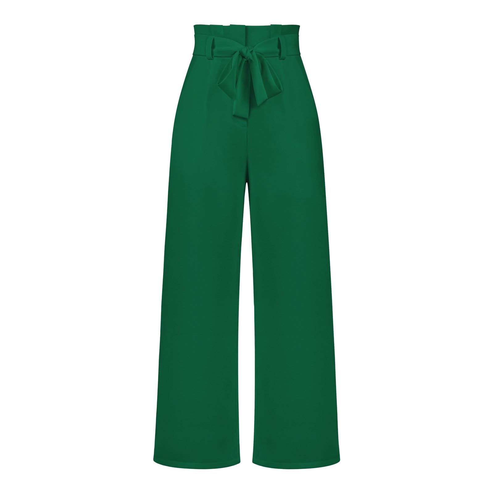 Pantalon large élégant et polyvalent avec ceinture pour les déplacements domicile-travail Femme - RAPHYA