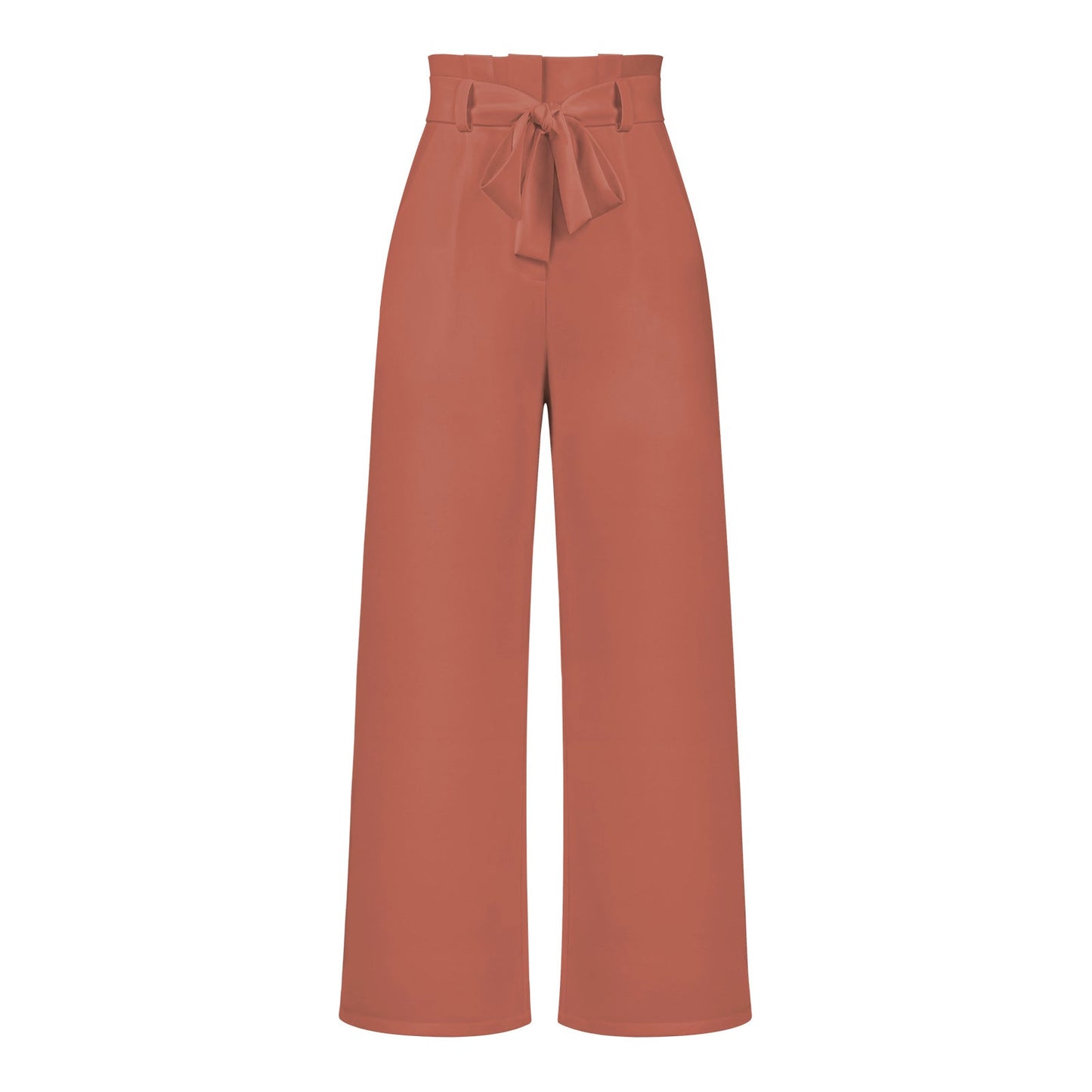 Pantalon large élégant et polyvalent avec ceinture pour les déplacements domicile-travail Femme - RAPHYA