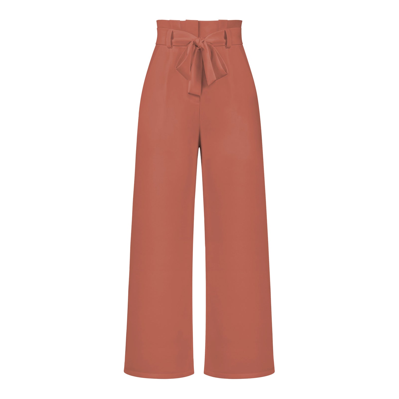 Pantalon large élégant et polyvalent avec ceinture pour les déplacements domicile-travail Femme - RAPHYA