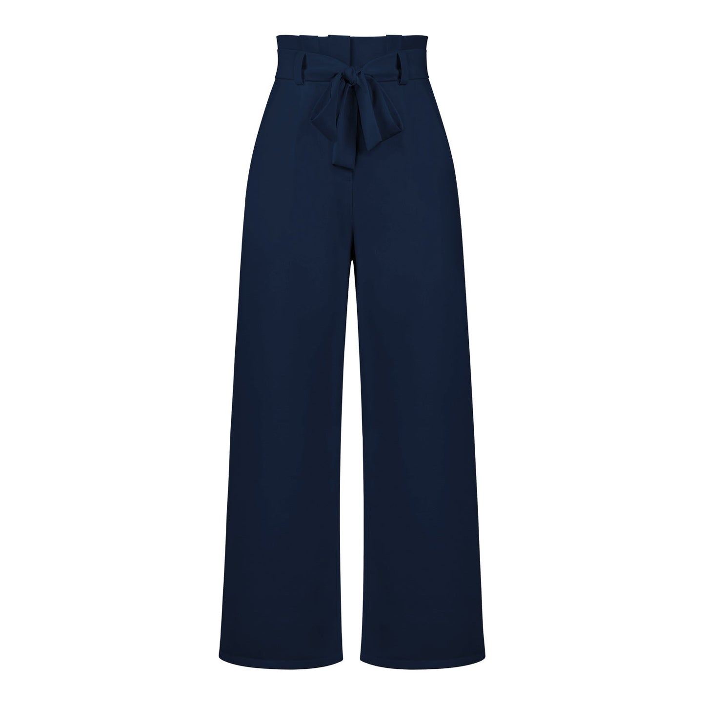 Pantalon large élégant et polyvalent avec ceinture pour les déplacements domicile-travail Femme - RAPHYA