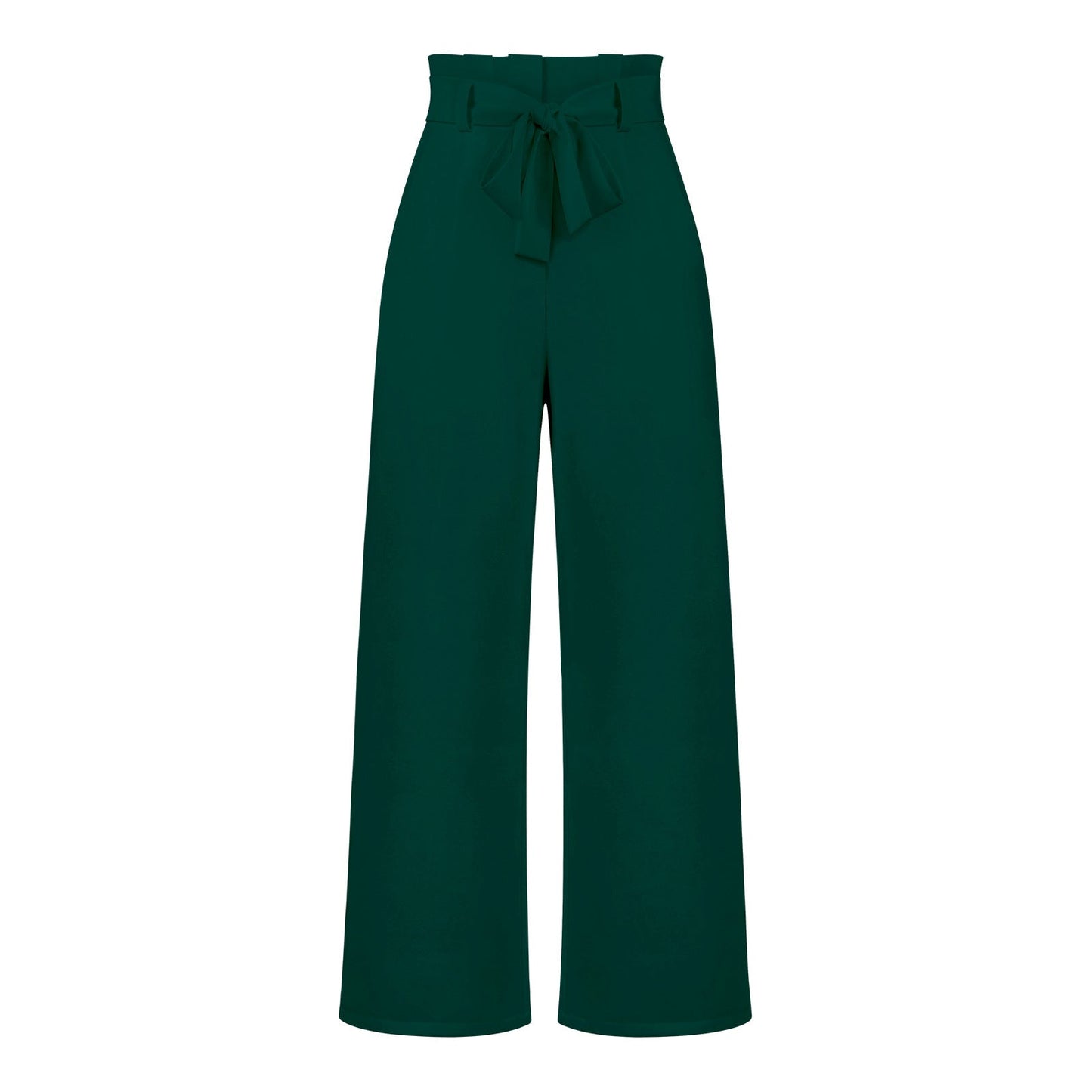 Pantalon large élégant et polyvalent avec ceinture pour les déplacements domicile-travail Femme - RAPHYA