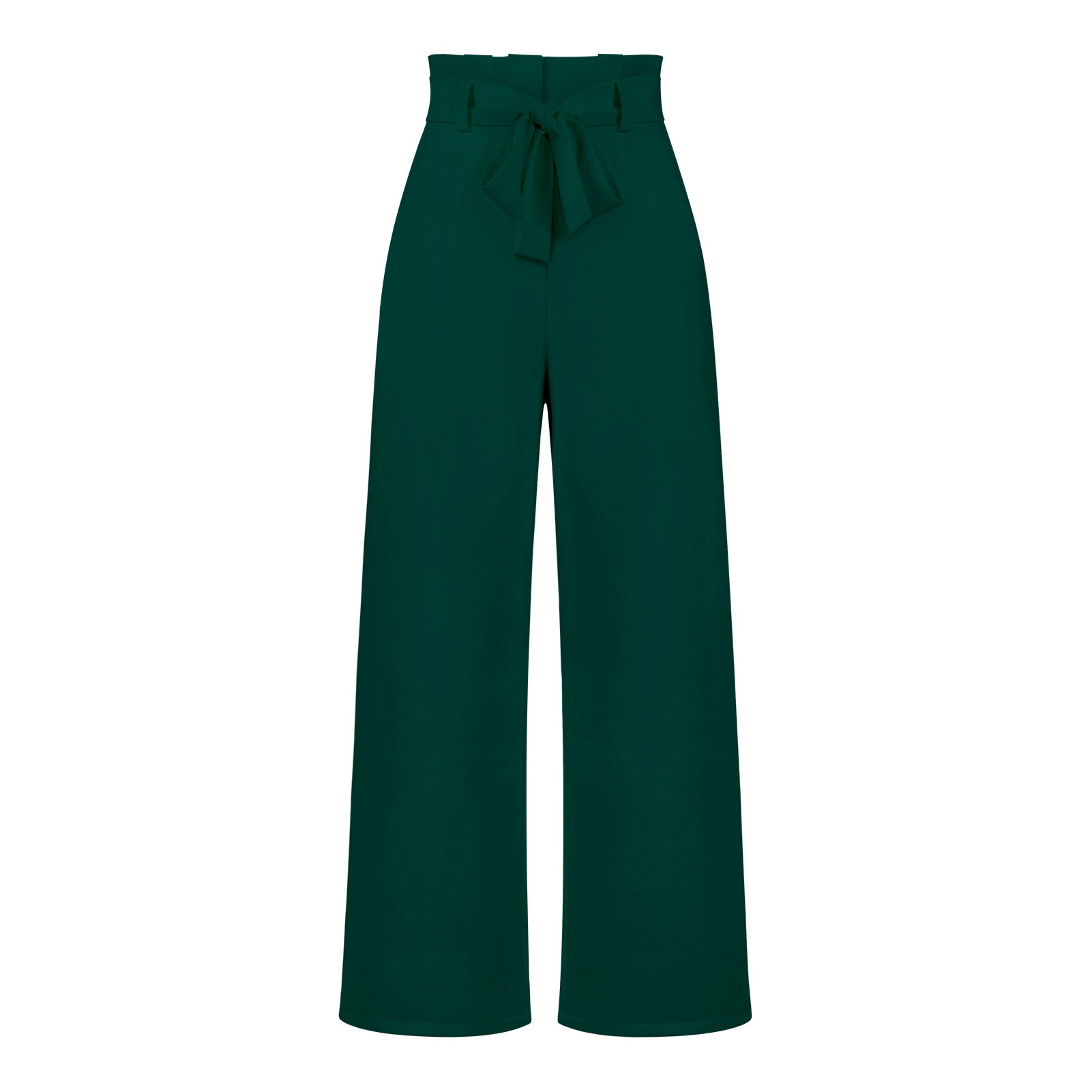 Pantalon large élégant et polyvalent avec ceinture pour les déplacements domicile-travail Femme - RAPHYA