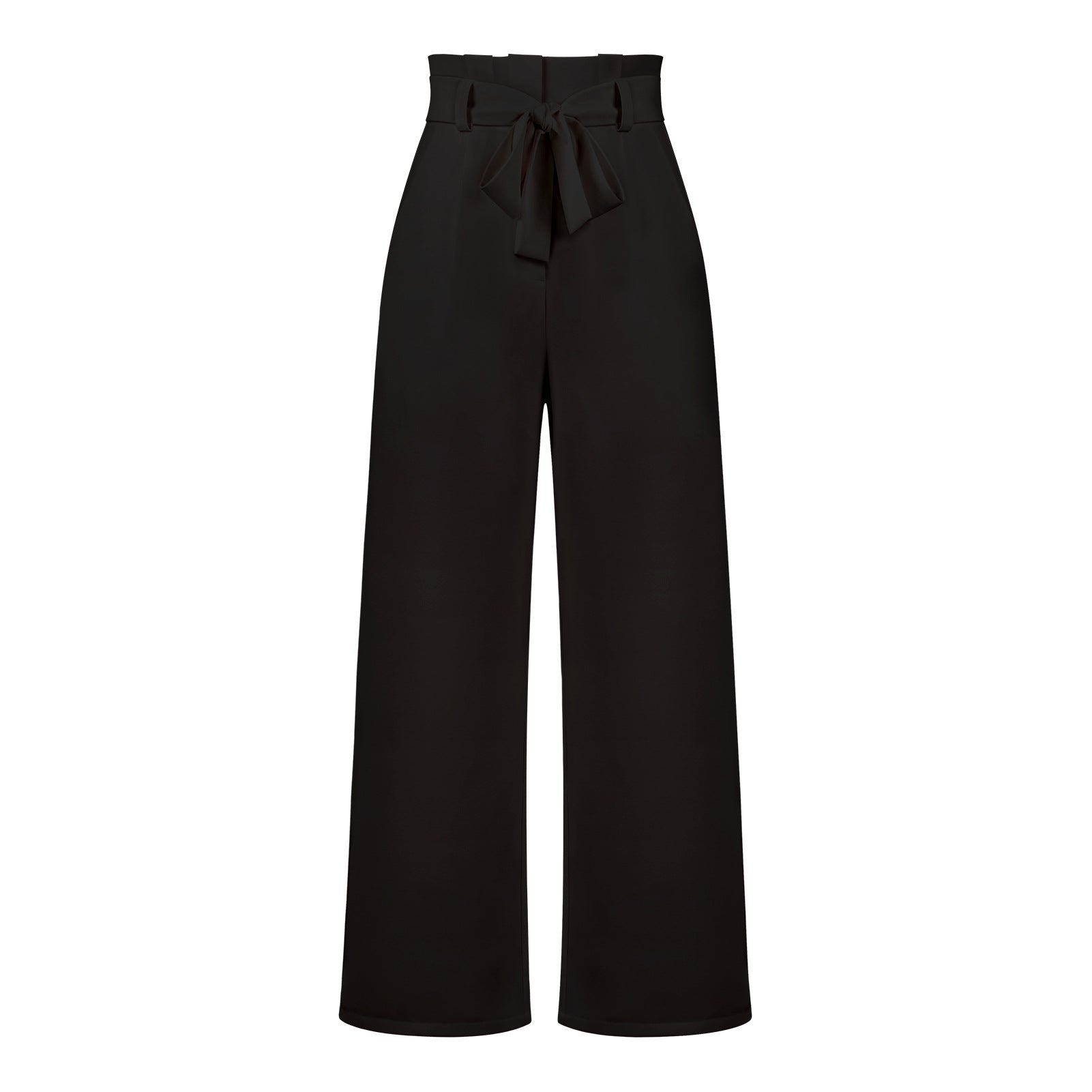 Pantalon large élégant et polyvalent avec ceinture pour les déplacements domicile-travail Femme - RAPHYA