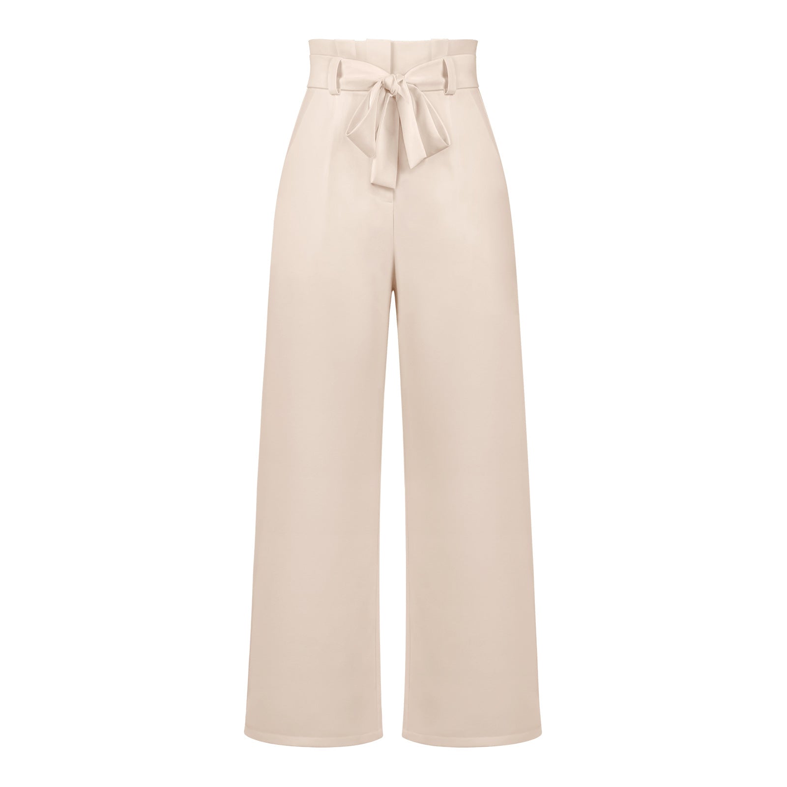 Pantalon large élégant et polyvalent avec ceinture pour les déplacements domicile-travail Femme - RAPHYA