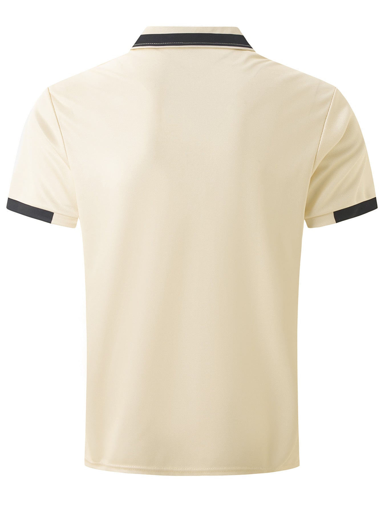 POLO décontracté avec fausse poche poitrine, bouton de revers, haut T-shirt business Homme - RAPHYA