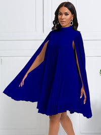 robe cape en mousseline à manches chauve-souris Femme - RAPHYA