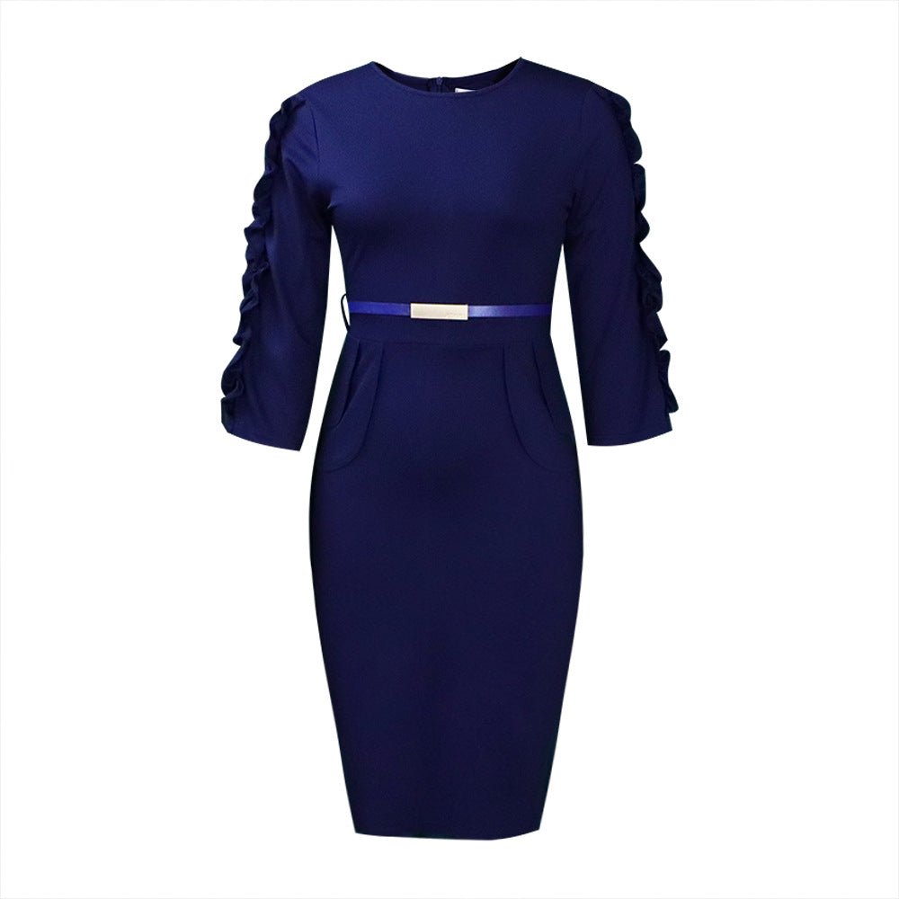 Robe grande taille style bureau Femme - RAPHYA