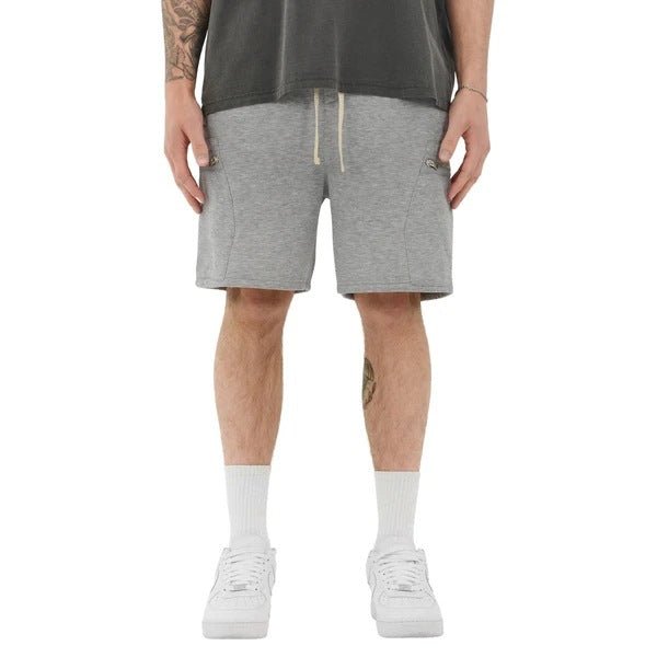 Short de sport avec poche zippée, pantalon cargo pour homme - RAPHYA