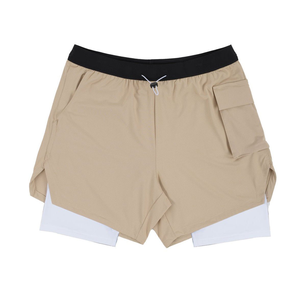 Short de sport double couche extensible et respirant Homme - RAPHYA