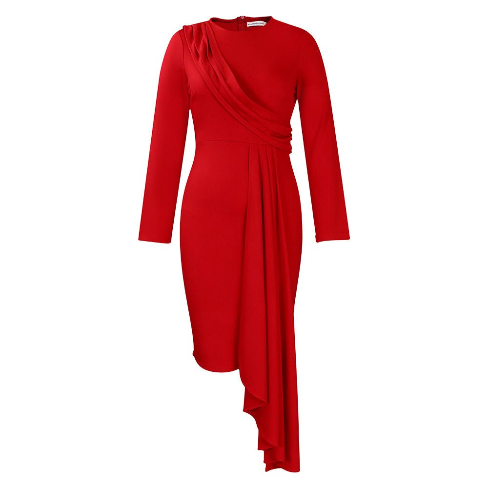 Socialite Élégante OL Jupe Crayon Robe Grande Taille Femme - RAPHYA