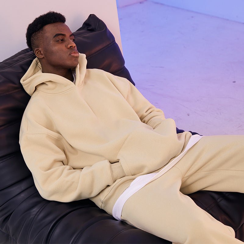 Sweat à capuche tendance décontracté et lourd d'automne Homme - RAPHYA