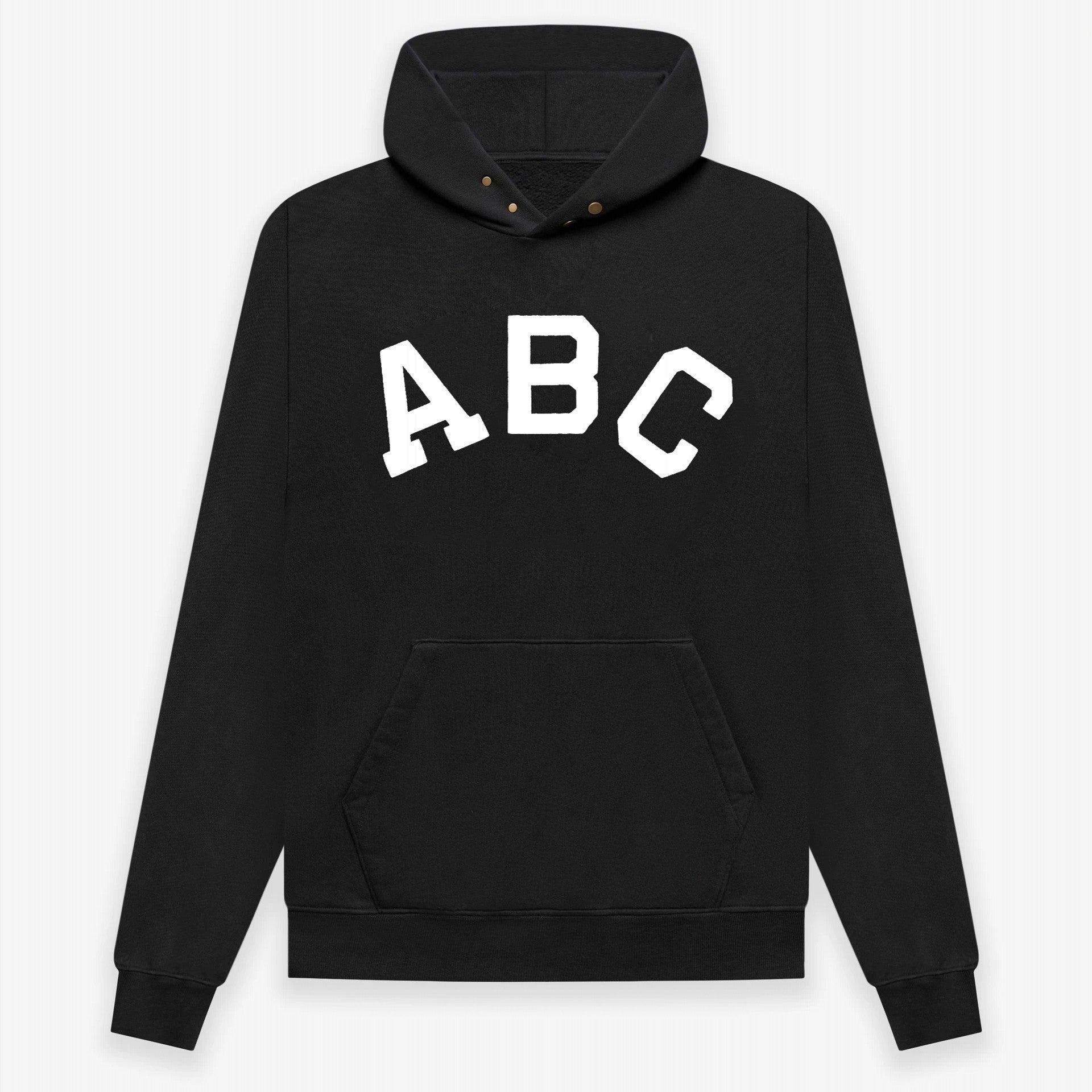 Sweat-shirt avec lettre ABC, sweat à capuche ample et tendance Homme - RAPHYA