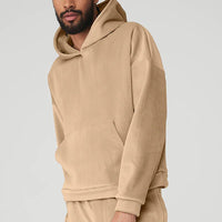 Sweat - shirt en peluche d'automne, ensemble deux pièces en velours doré, à la mode Homme - RAPHYA