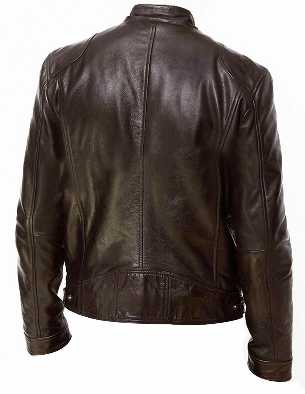 veste en cuir pour hommes - RAPHYA